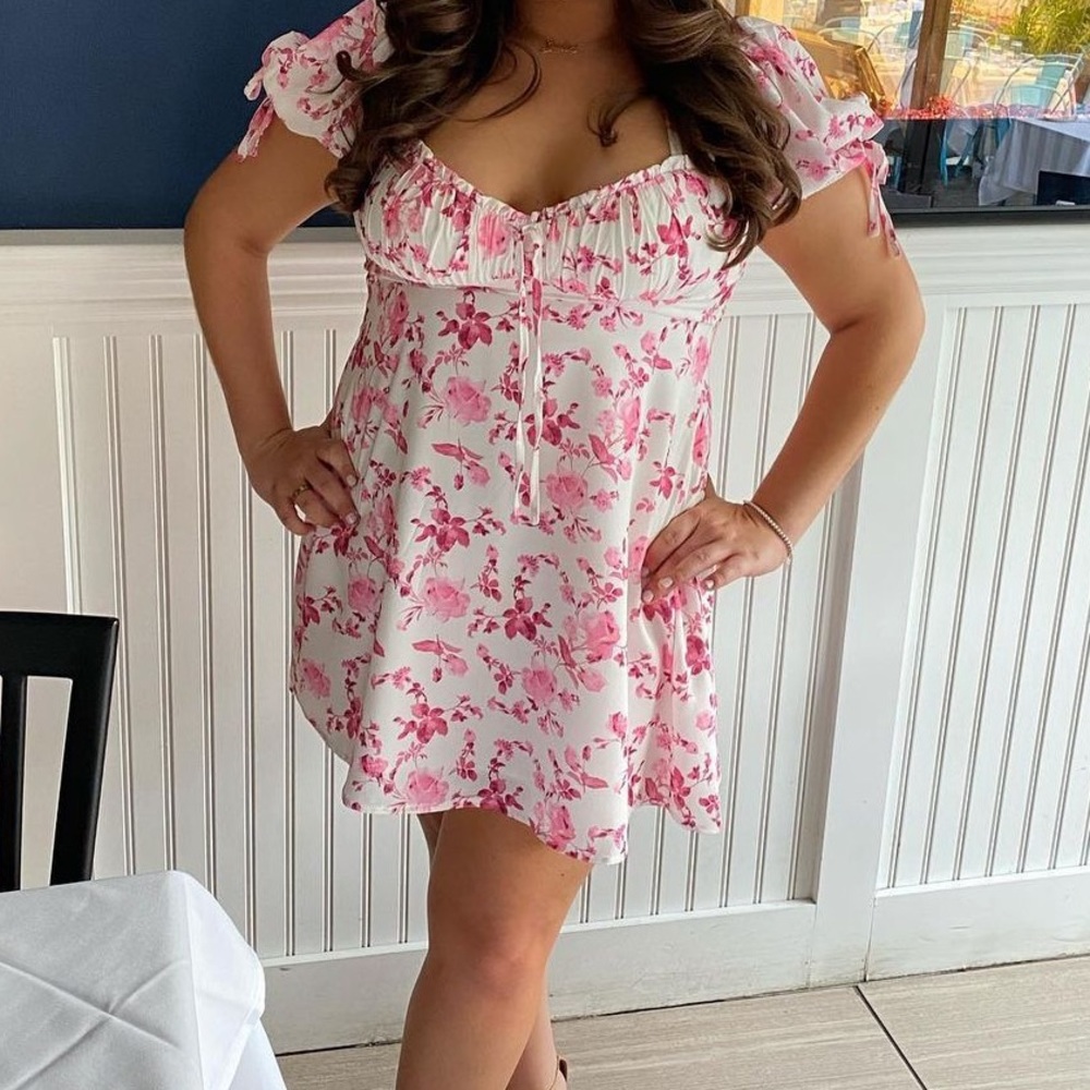 Princess Polly Mini Mina Pink Dress